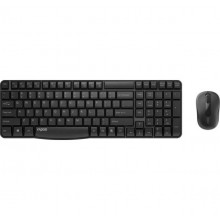 Комплект RAPOO X1800S wireless, чорний