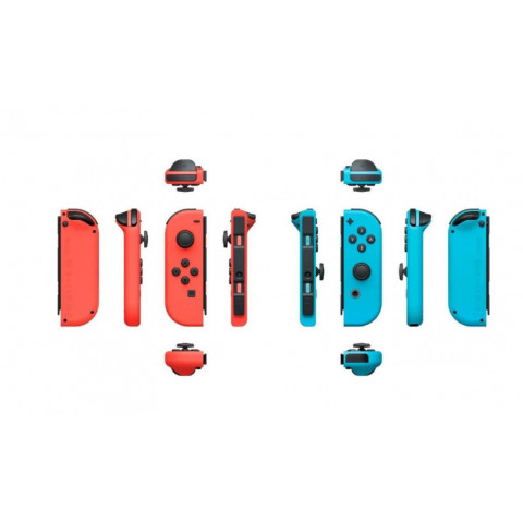 Контролери Nintendo Joy-Con Neon Red and Neon Blue Pair (45496430566) Купити в Україні