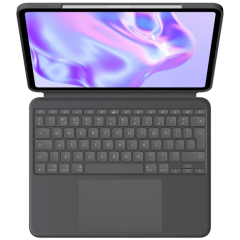 Чохол клавіатура для планшета Logitech Combo Touch for iPad Pro 13 M4 Grephite(920-012833/920-012665) DE Купити в Україні