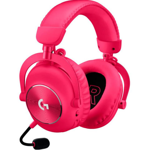 Навушники з мікрофоном Logitech G Pro X 2 Lightspeed Pink (981-001275) Купити в Україні