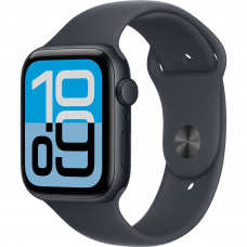 Смарт-годинник Apple Watch SE 3 GPS 44mm Midnight Alu. Case w. Midnight S. Band - S/M (MEHN4)