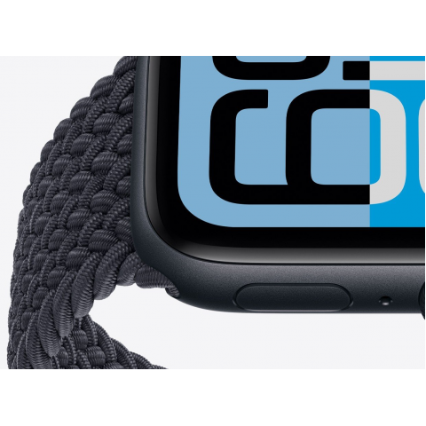 Смарт-годинник Apple Watch SE 3 GPS + Cellular 44mm Midnight Alu. Case w. Midnight S. Band - S/M (MEPH4) Купити в Україні