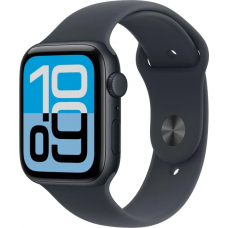 Смарт-годинник Apple Watch SE 3 GPS + Cellular 44mm Midnight Alu. Case w. Midnight S. Band - S/M (MEPH4)