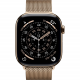 Смарт-годинник Apple Watch Series 11 GPS + Cellular 46mm Gold Tit. Case w. Gold Milanese Loop - S/M (MFD74) Купити в Україні