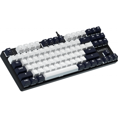 Дротова механічна клавіатура GamePro Genesis Metallic (MK110B) 87% Red switches Купити в Україні
