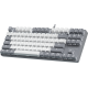 Дротова механічна клавіатура GamePro Genesis Metallic (MK110G) 87% Red switches Купити в Україні