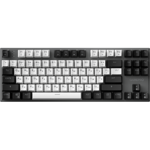 Бездротова механічна клавіатура GamePro Genesis Joker Pro (MK124G Pro) Red switches Купити в Україні