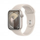 Смарт-годинник Apple Watch Series 9 GPS 45mm Starlight Aluminium Case with Sport Band M/L (MR973) Купити в Україні