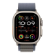 Смарт-годинник Apple Watch Ultra 2 GPS + Cellular 49mm Titanium Case with Blue Alpine Loop - Small (MREK3/MRFA3) Купити в Україні