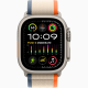 Смарт-годинник Apple Watch Ultra 2 GPS + Cellular 49mm Titanium Case with Orange/Beige Trail Loop - S/M (MRF13) Купити в Україні