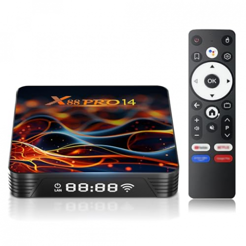 Android Smart TV приставка IDEALROYAL X88 PRO 14 8K 2/32GB Black Купити в Україні