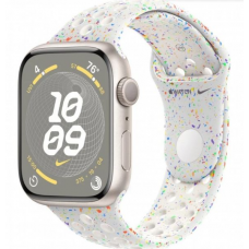 Смарт-годинник Apple Watch Series 9 GPS 45mm Starlight Alu. Case w. Pure Pl. Nike S. Band - M/L (MR9P3+MUV13)