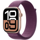 Смарт-годинник Apple Watch Series 10 GPS 46mm Rose Gold Aluminum Case w. Plum Sport Loop (MWWV3) Купити в Україні