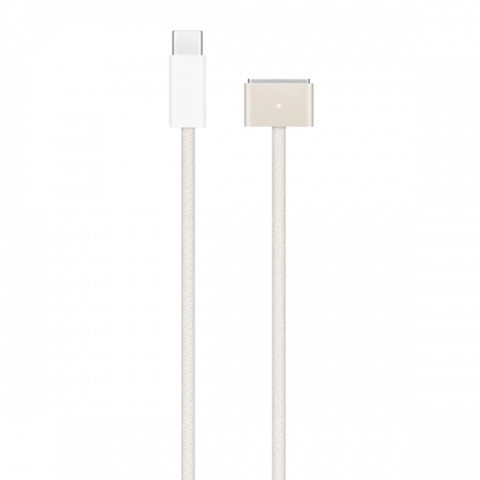 Кабель MagSafe 3 Apple USB-C to MagSafe 3 Cable 2m Starlight (MW633) Купити в Україні