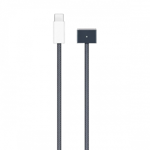 Кабель MagSafe 3 Apple USB-C to MagSafe 3 Cable 2m Midnight (MW643) Купити в Україні