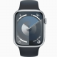 Смарт-годинник Apple Watch Series 9 GPS 45mm Silver Aluminum Case with Midnight Sport Band (MR9R3, MT593) Купити в Україні