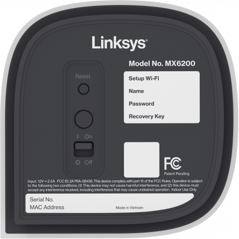 MESH система LINKSYS Velop Pro 6E (3-pack) (MX6203) Купити в Україні