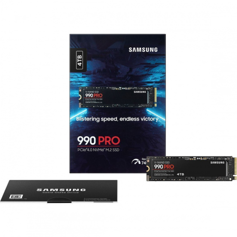 SSD накопичувач Samsung 990 PRO 4 TB (MZ-V9P4T0BW) Купити в Україні