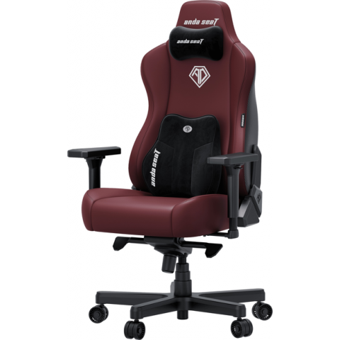 Крісло ігрове Anda Seat Kaiser 3E Maroon PVC Size XL (AD23YC-XL-09-A-PV/C-A01) Купити в Україні