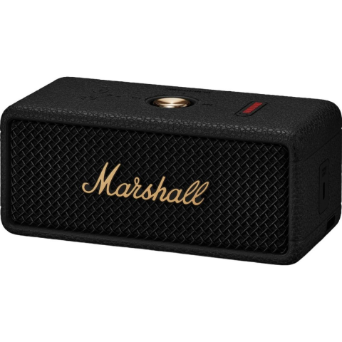 Портативна колонка Marshall Emberton III Black and Brass (1006709) Купити в Україні