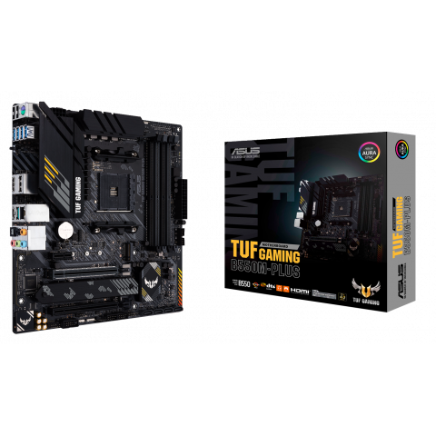 Материнська плата Asus TUF Gaming B550M-PLUS (90MB14A0-M0EAY0) Купити в Україні
