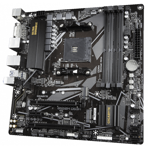 Материнська плата Gigabyte B550 AMD Socket AM4 Купити в Україні