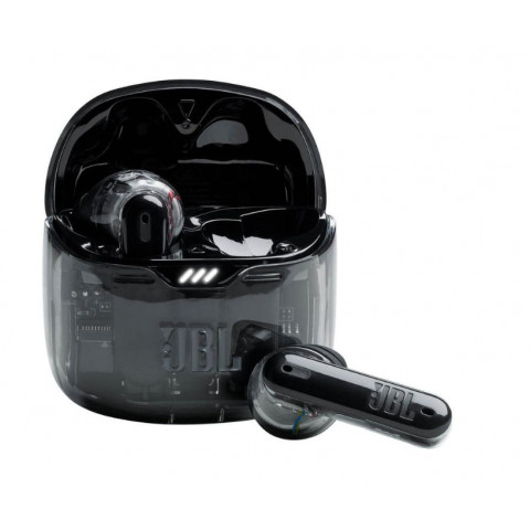 Навушники TWS JBL Tune Flex (JBLTFLEXGBLK) Ghost Black Купити в Україні