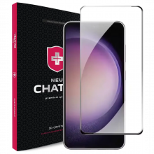 Захисне скло +NEU Chatel Ultra Clear Anti-Reflective HD Glass для Samsung Galaxy S24/S25 Front Black