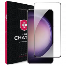 Захисне скло +NEU Chatel Ultra Clear Anti-Reflective HD Glass для Samsung Galaxy S24/S25 Front Black