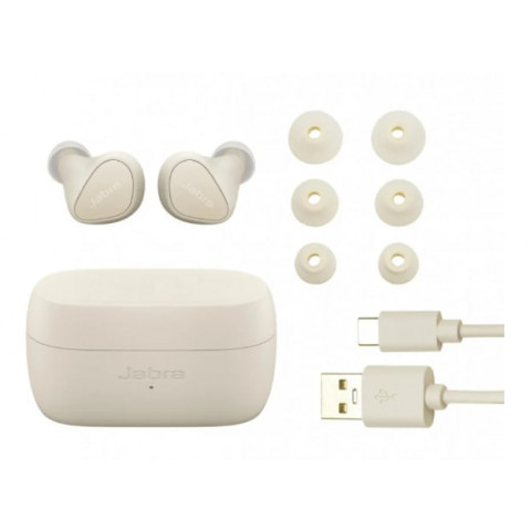 Навушники TWS Jabra Elite 4 Light Beige (100-99183002-99) Купити в Україні