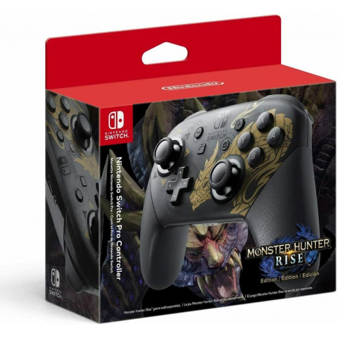Геймпад Nintendo Switch Pro Controller Monster Hunter Rise Edition Купити в Україні