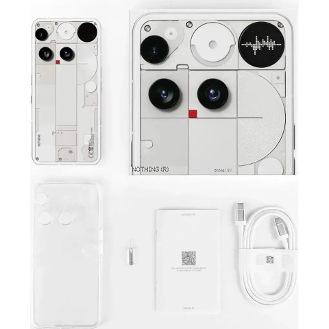 Смартфон Nothing Phone (3) 12/256GB White Купити в Україні
