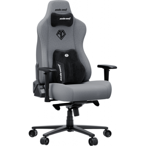 Крісло ігрове Anda Seat Novis Plus Fabric Grey Size XL (AD23YC-XL-01-G-F-G04) Купити в Україні