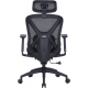 Крісло офісне Officepro Atlas OC630-B-B-B Купити в Україні