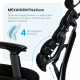 Крісло комп’ютерне офісне ергономічне OfficePro FlexCore OC120G Купити в Україні