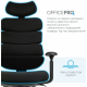 Крісло комп’ютерне офісне ергономічне OfficePro FlexCore OC120G Купити в Україні