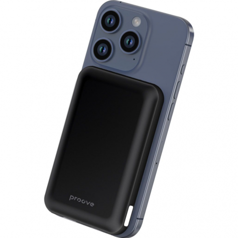 Зовнішній акумулятор (павербанк) Proove Vibe Energy Plus 10000mAh 22.5W Grey (PBVE15012203) Купити в Україні
