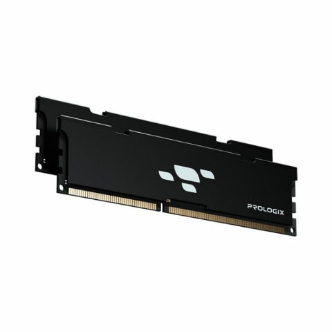 Пам'ять для настільних комп'ютерів Prologix 16 GB (2x8GB) DDR4 3200 MHz Black (PRO16GB3200B4K) Купити в Україні