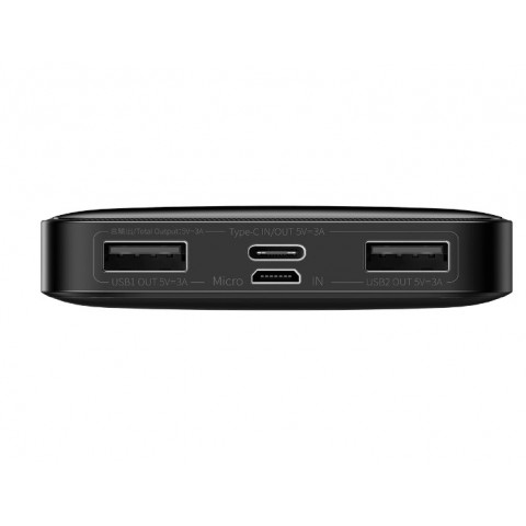 Універсальна батарея Baseus Bipow Digital Display 10000mAh 15W (PPDML-I01) Black Купити в Україні