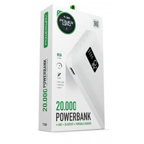 Універсальна батарея Power Way TX23 20000mah Купити в Україні