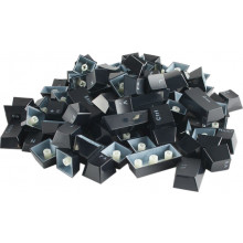 Набір кейкапів GLORIOUS ABS - DS104 Key - US layout, black (G-104-Black)