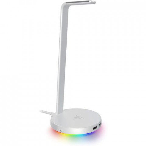 Підставка для навушників Razer Base Station V2 Chroma Mercury (RC21-01510300-R3M1) Купити в Україні