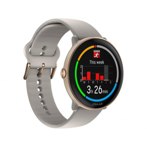 Смарт-годинник Polar Ignite 3 Greige Gold (900106237) Купити в Україні