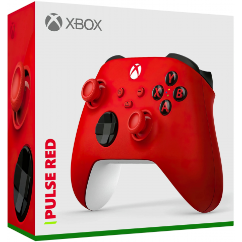 Геймпад Microsoft Xbox Series X | S Wireless Controller Pulse Red (QAU-00012) Купити в Україні