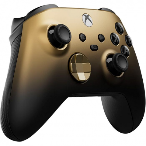 Геймпад Microsoft Xbox Series X | S Wireless Controller Gold Shadow Special Edition (QAU-00121) Купити в Україні