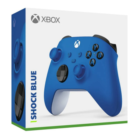 Геймпад Microsoft Xbox Series X | S Wireless Controller Shock Blue (QAU-00002) Купити в Україні