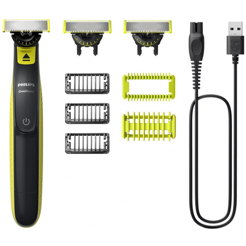 Тример для тіла Philips OneBlade Face + Body QP2824/31 Купити в Україні