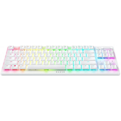 Клавіатура механічна RAZER DeathStalker V2 Pro TKL, Red Switch, White (RZ03-04373500-R3M1) Купити в Україні