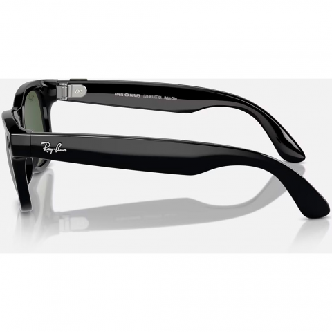 Смарт-окуляри Ray-Ban Meta Wayfarer Shiny Black Frame Green Lenses (RW4006 601/71 50-22) Купити в Україні