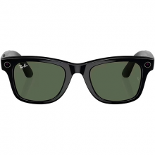 Смарт-окуляри Ray-Ban Meta Wayfarer Shiny Black Frame Green Lenses (RW4006 601/71 50-22)